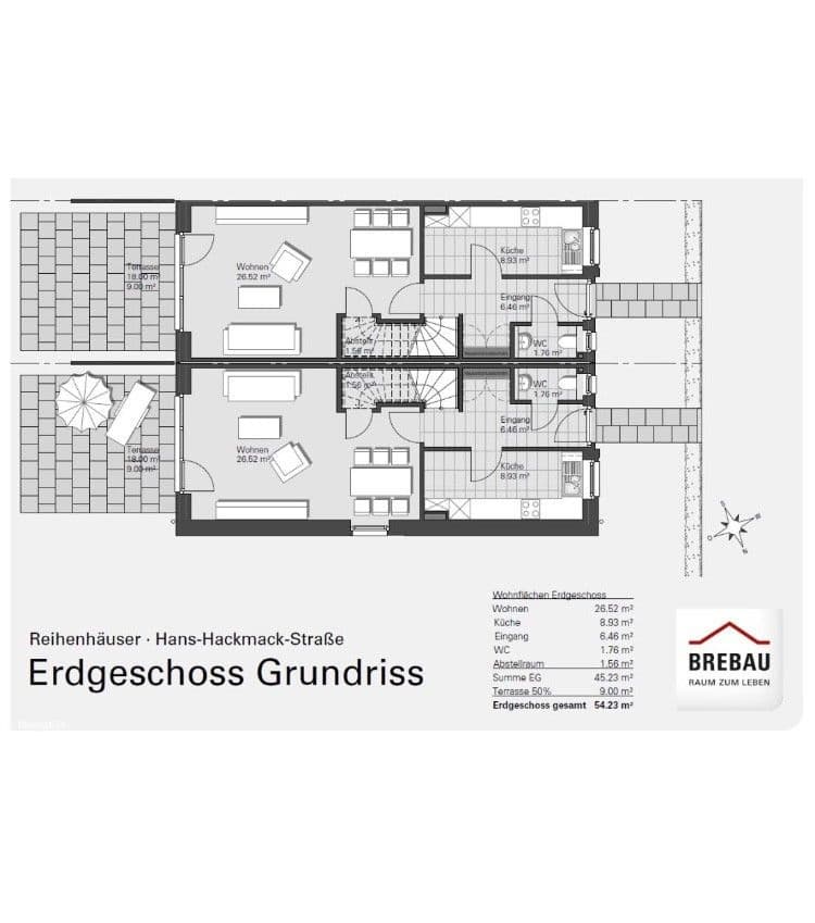 Prenájom domu 132 m², pozemek 163 m², Hans-Hackmack-Straße, Bremen, Brémy Prenájom domu 132 m², pozemek 163 m², Hans-Hackmack-Straße, Bremen, Brémy