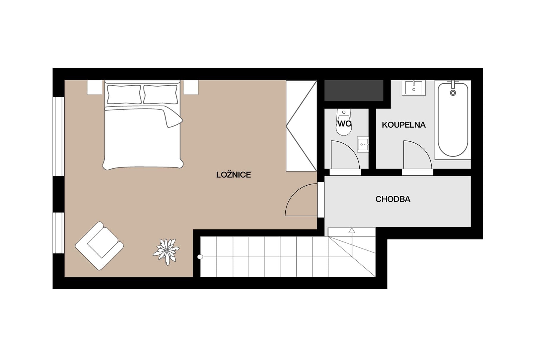 Predaj bytu 2-izbový 75 m², Šternovská, Praha, Praha Predaj bytu 2-izbový 75 m², Šternovská, Praha, Praha