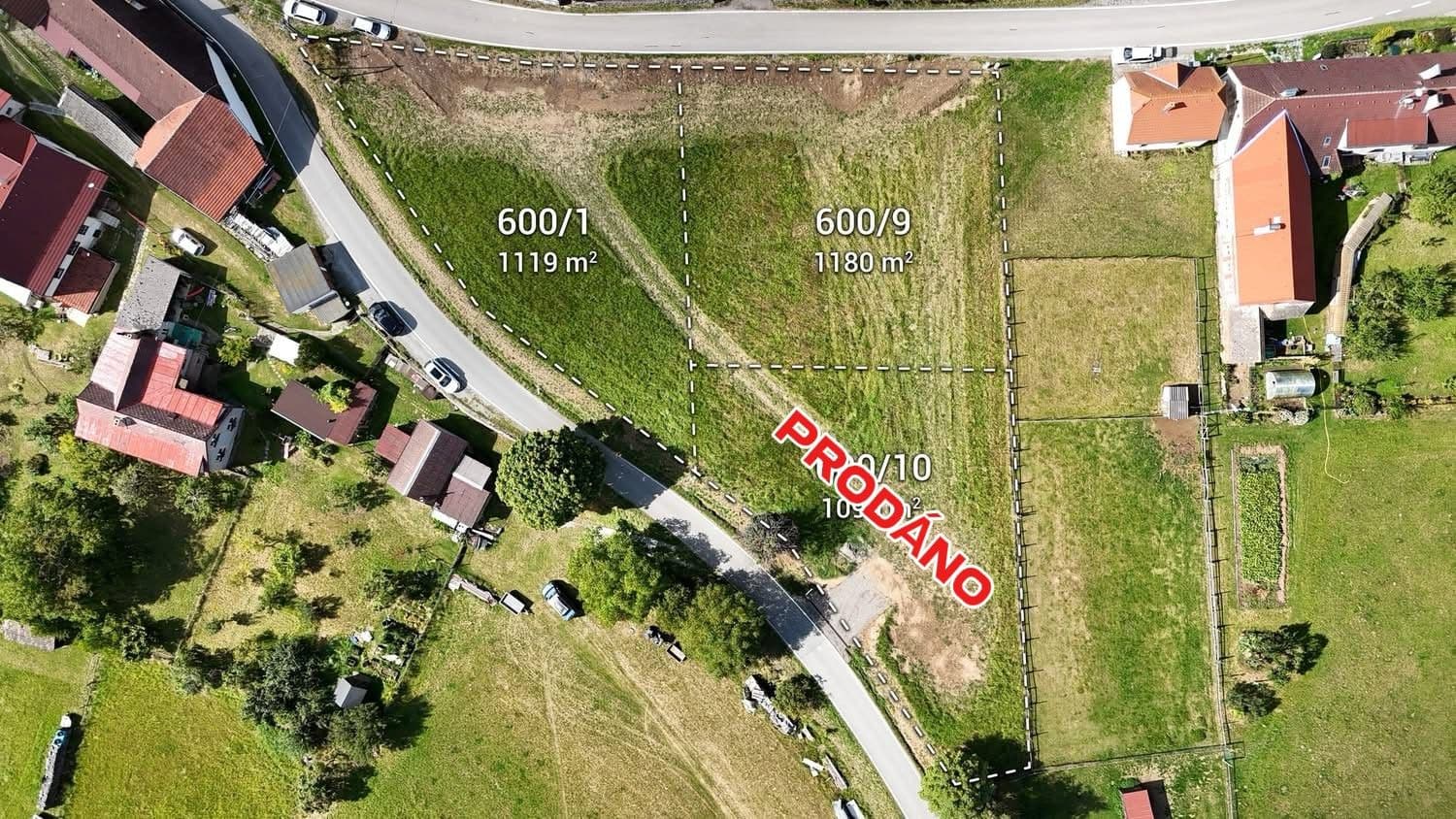 Predaj pozemku 1.119 m², Čestice, Jihočeský kraj Predaj pozemku 1.119 m², Čestice, Jihočeský kraj