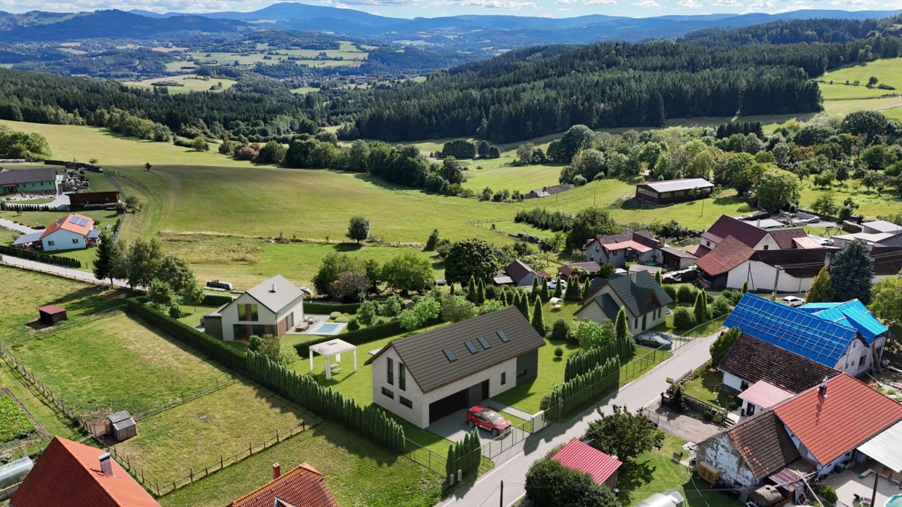 Predaj pozemku 1.119 m², Čestice, Jihočeský kraj Predaj pozemku 1.119 m², Čestice, Jihočeský kraj