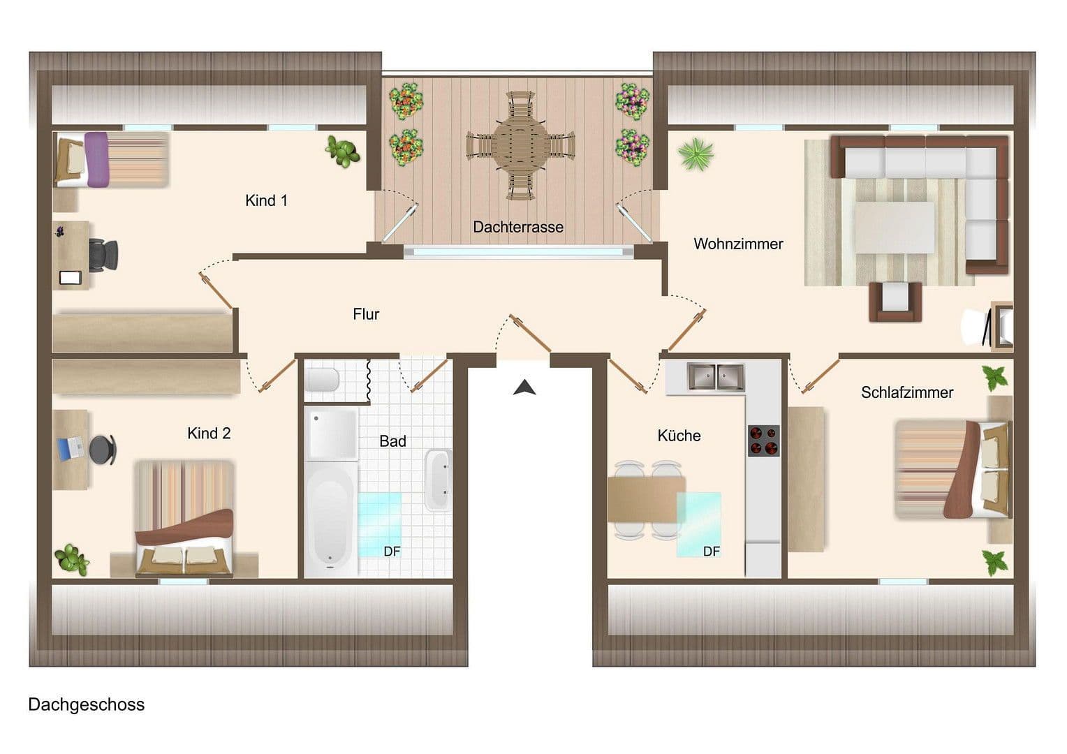 Prenájom bytu 4-izbový 94 m², Bahraer Straße 14, Hirschstein, Sasko Prenájom bytu 4-izbový 94 m², Bahraer Straße 14, Hirschstein, Sasko