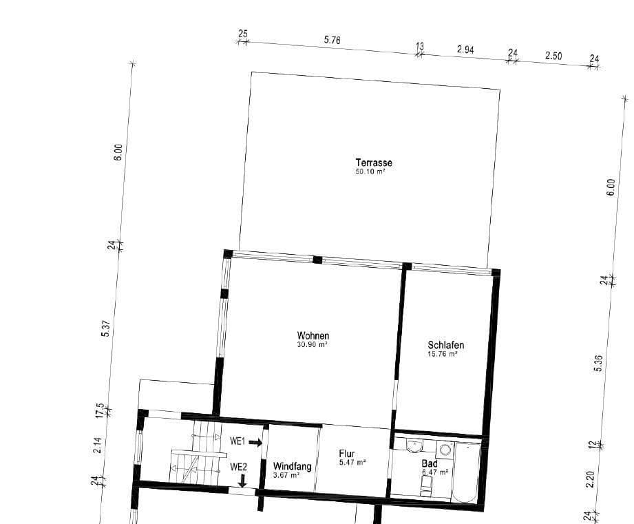 Prenájom bytu 2-izbový 87 m², Bleichstr. 28, Gernsheim, Hesensko Prenájom bytu 2-izbový 87 m², Bleichstr. 28, Gernsheim, Hesensko