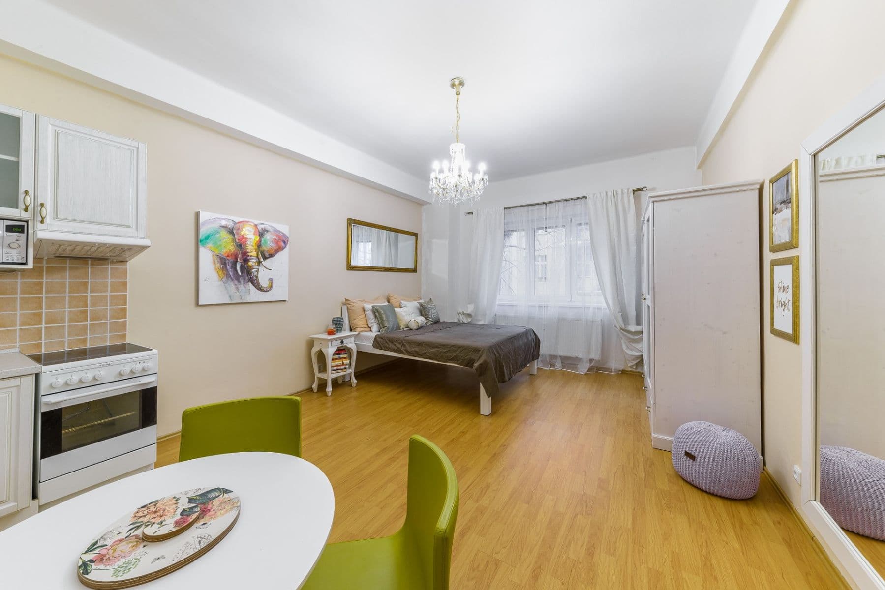 Prenájom bytu 1-izbový 32 m², Bulharská, Praha, Praha Prenájom bytu 1-izbový 32 m², Bulharská, Praha, Praha