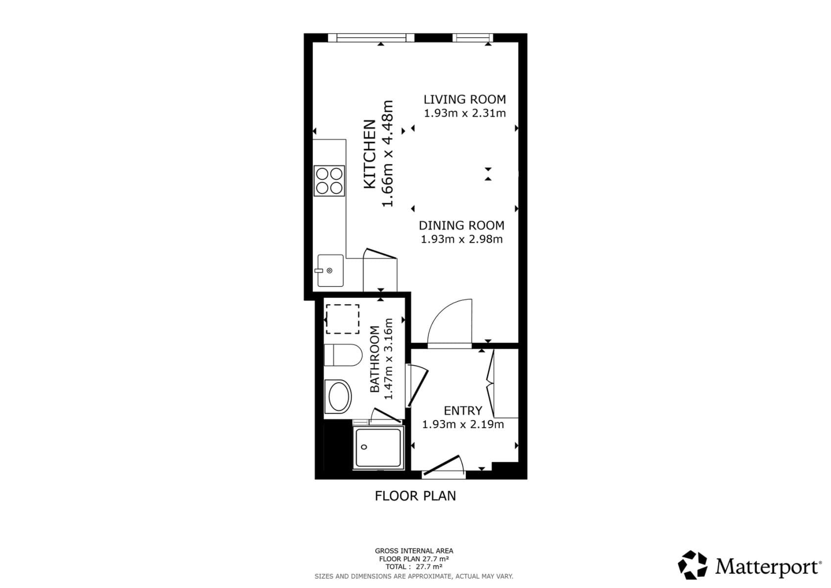 Prenájom bytu 1-izbový 28 m², Maroldova, Praha, Praha Prenájom bytu 1-izbový 28 m², Maroldova, Praha, Praha