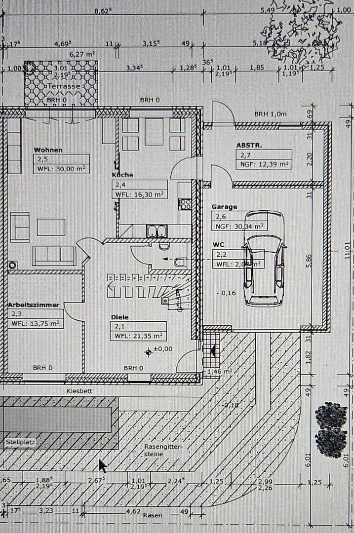 Prenájom domu 165 m², pozemek 418 m², Am Osterbruch 28 a, Hammah, Dolné Sasko Prenájom domu 165 m², pozemek 418 m², Am Osterbruch 28 a, Hammah, Dolné Sasko