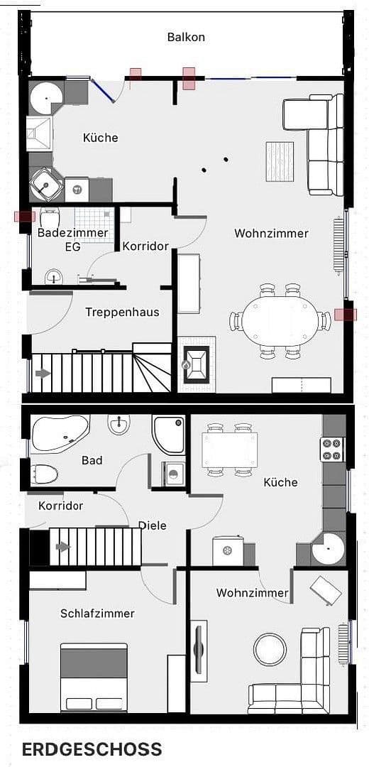 Predaj domu 232 m², pozemek 473 m², Poppenhausen (Wasserkuppe), Hesensko Predaj domu 232 m², pozemek 473 m², Poppenhausen (Wasserkuppe), Hesensko