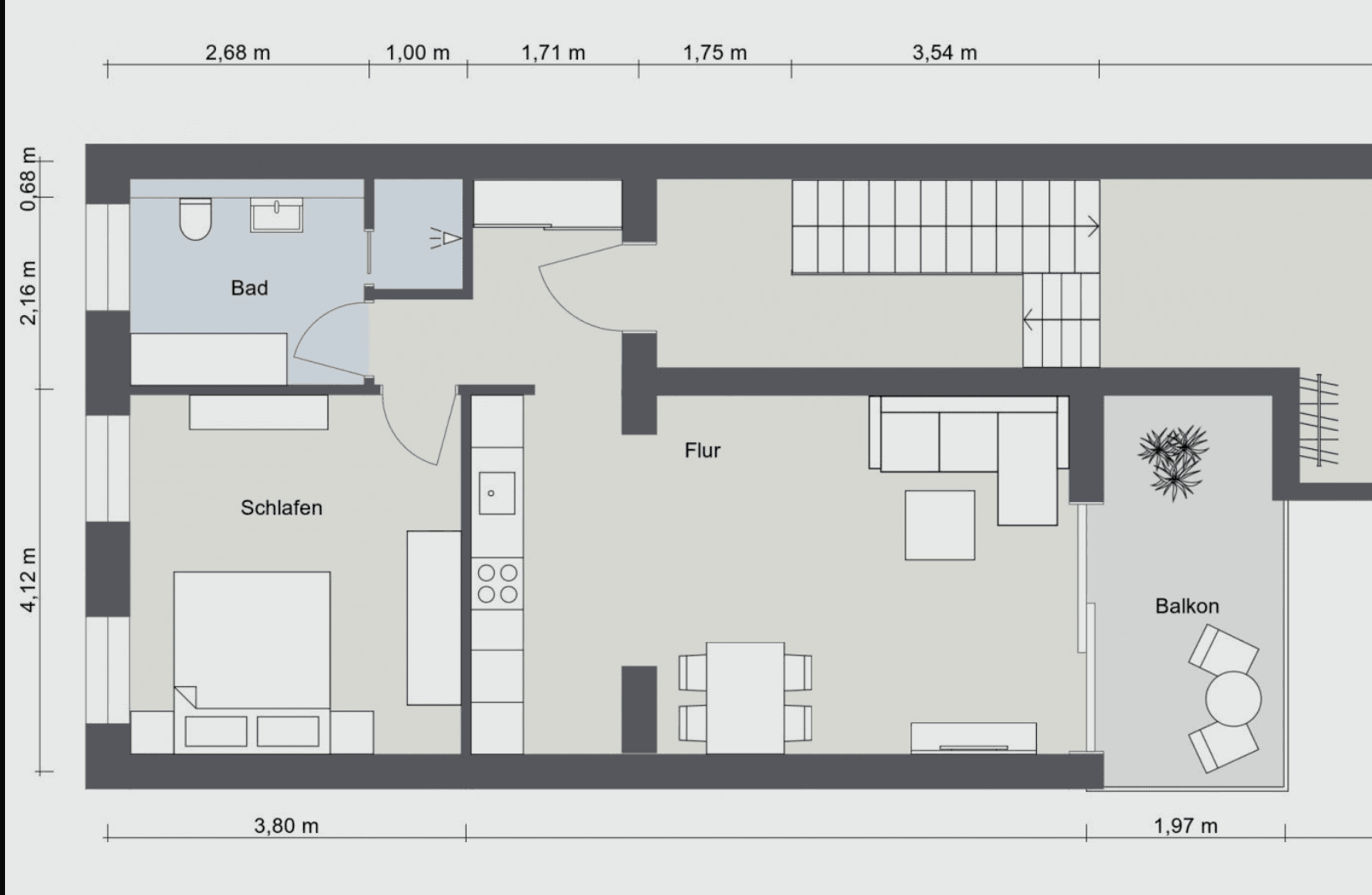 Prenájom bytu 2-izbový 65 m², Kölner-Straße 38, Erkelenz, Severné Porýnie - Westfálsko Prenájom bytu 2-izbový 65 m², Kölner-Straße 38, Erkelenz, Severné Porýnie - Westfálsko