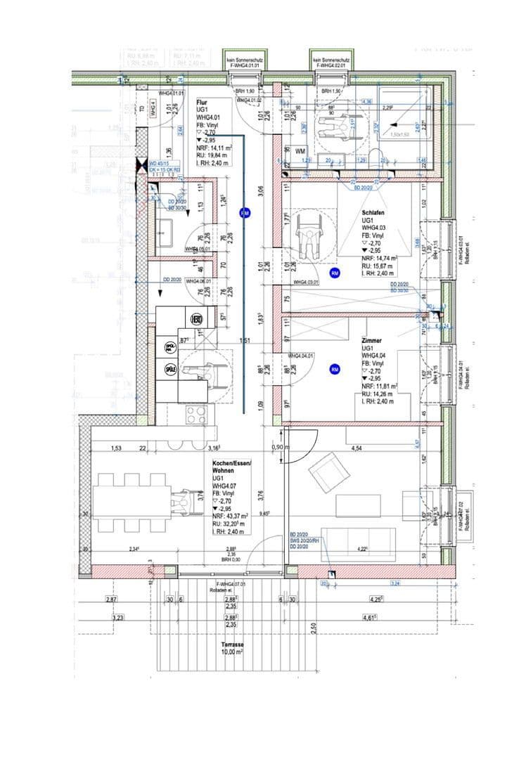 Prenájom bytu 4-izbový 110 m², Nürtingen, Bádensko-Wurttembersko Prenájom bytu 4-izbový 110 m², Nürtingen, Bádensko-Wurttembersko