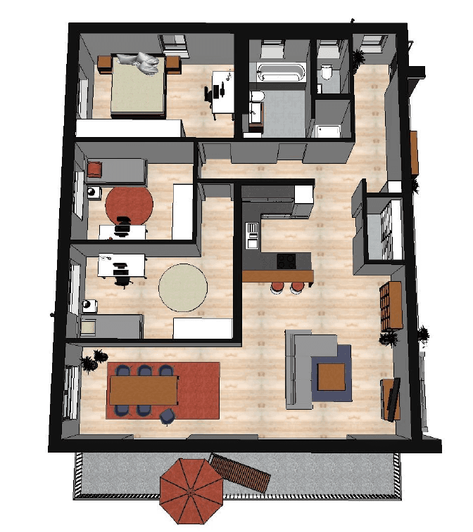 Prenájom bytu 4-izbový 110 m², Nürtingen, Bádensko-Wurttembersko Prenájom bytu 4-izbový 110 m², Nürtingen, Bádensko-Wurttembersko