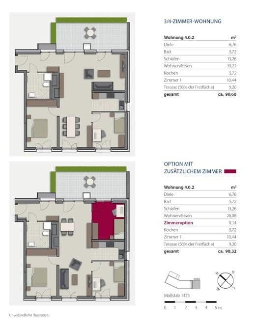 Predaj bytu 3-izbový 91 m², Sand Str. 2, Neu-Ulm, Bavorsko Predaj bytu 3-izbový 91 m², Sand Str. 2, Neu-Ulm, Bavorsko