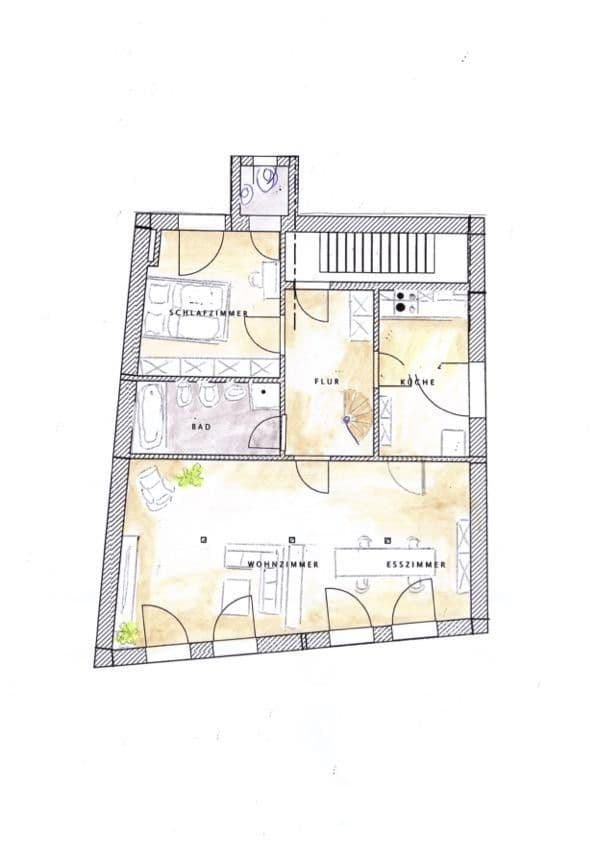 Prenájom bytu 3-izbový 85 m², Wilhelmstraße 37a, Lüdenscheid, Severné Porýnie - Westfálsko Prenájom bytu 3-izbový 85 m², Wilhelmstraße 37a, Lüdenscheid, Severné Porýnie - Westfálsko