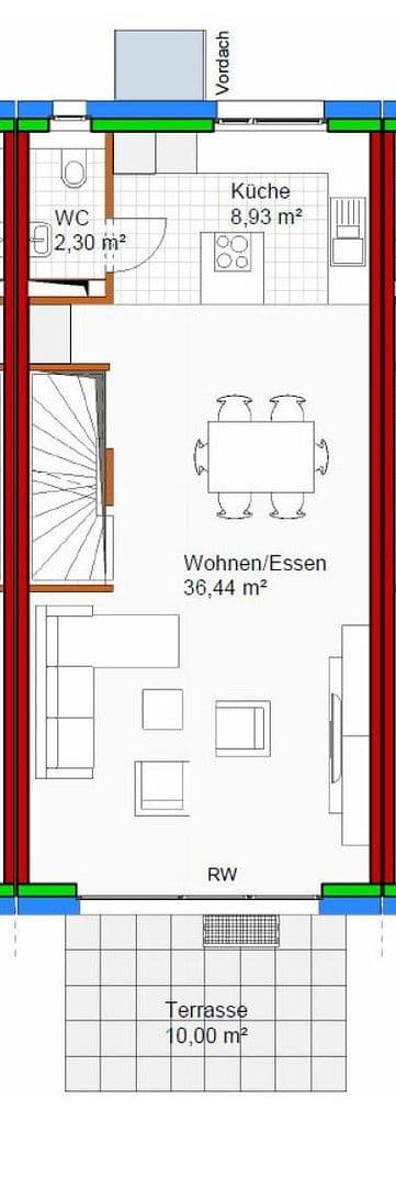 Prenájom domu 132 m², pozemek 180 m², Hölderlinstraße 26d, Pforzheim, Bádensko-Wurttembersko Prenájom domu 132 m², pozemek 180 m², Hölderlinstraße 26d, Pforzheim, Bádensko-Wurttembersko
