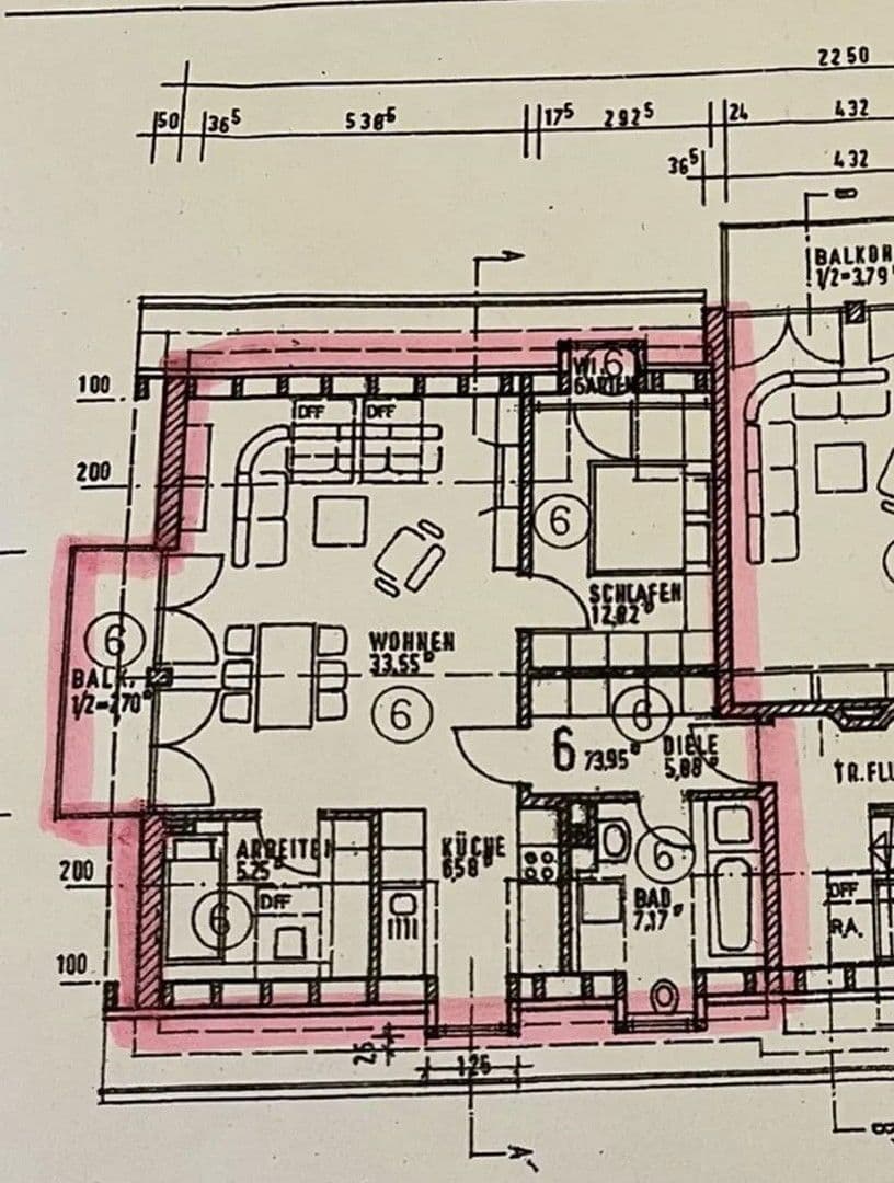 Prenájom bytu 2-izbový 74 m², Ebersberger Straße 15, Schwaberwegen, Bavorsko Prenájom bytu 2-izbový 74 m², Ebersberger Straße 15, Schwaberwegen, Bavorsko