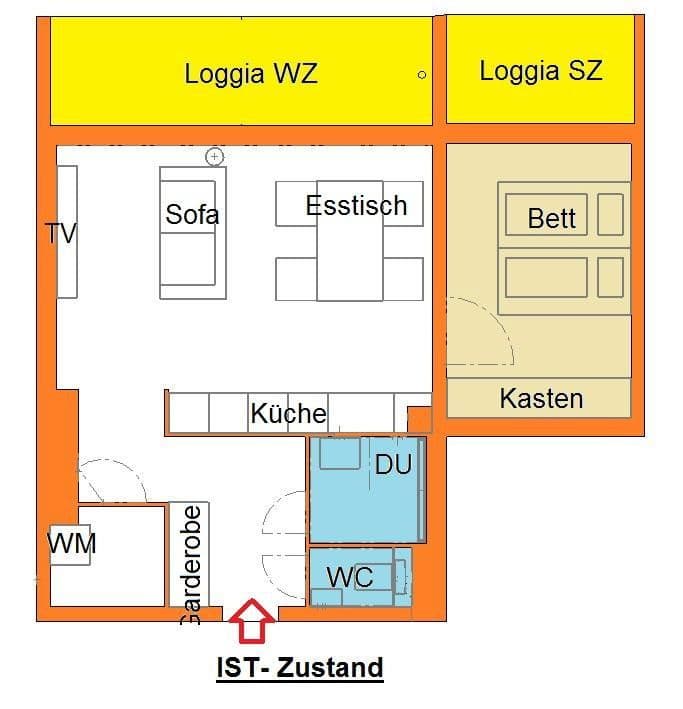Predaj bytu 2-izbový 65 m², Marchetstraße 39, Baden, Dolné Rakúsko Predaj bytu 2-izbový 65 m², Marchetstraße 39, Baden, Dolné Rakúsko