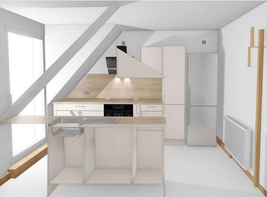 Prenájom bytu 4-izbový 80 m², Nürnberg, Bavorsko Prenájom bytu 4-izbový 80 m², Nürnberg, Bavorsko