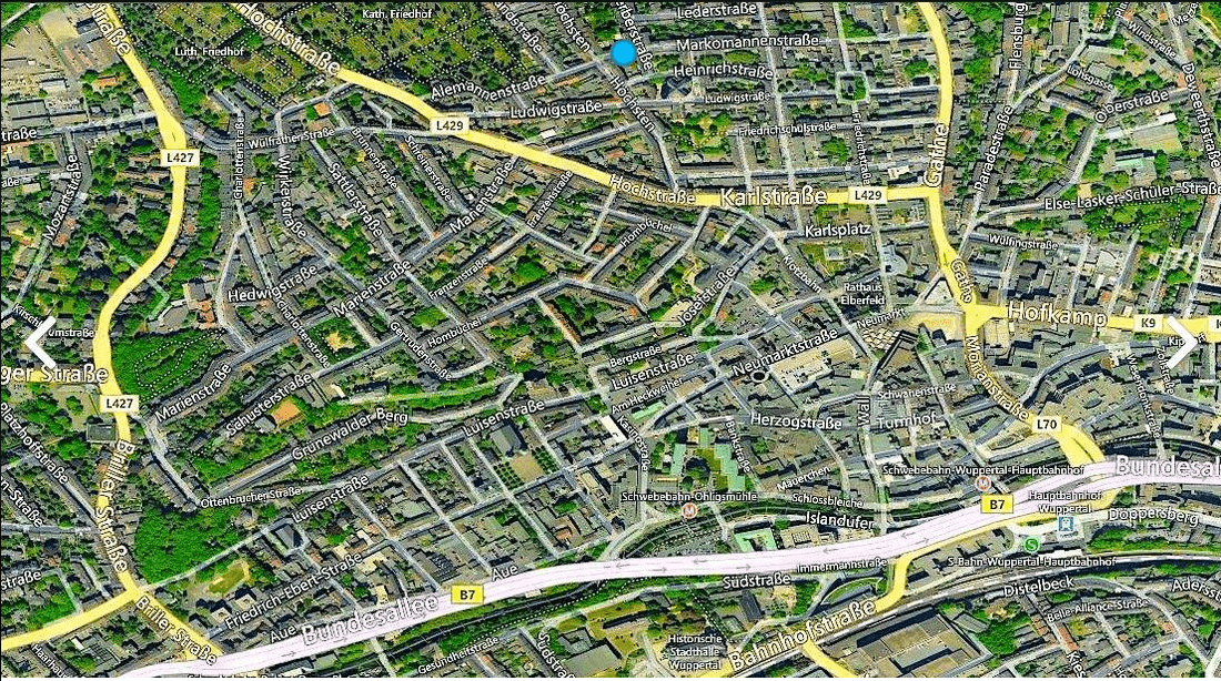 Prenájom bytu 3-izbový 70 m², Wuppertal, Severné Porýnie - Westfálsko Prenájom bytu 3-izbový 70 m², Wuppertal, Severné Porýnie - Westfálsko