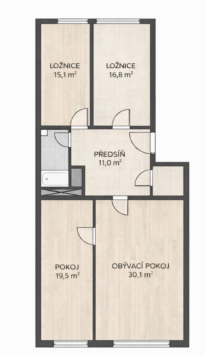 Predaj bytu 4-izbový 110 m², Za Poříčskou bránou, Praha, Praha Predaj bytu 4-izbový 110 m², Za Poříčskou bránou, Praha, Praha
