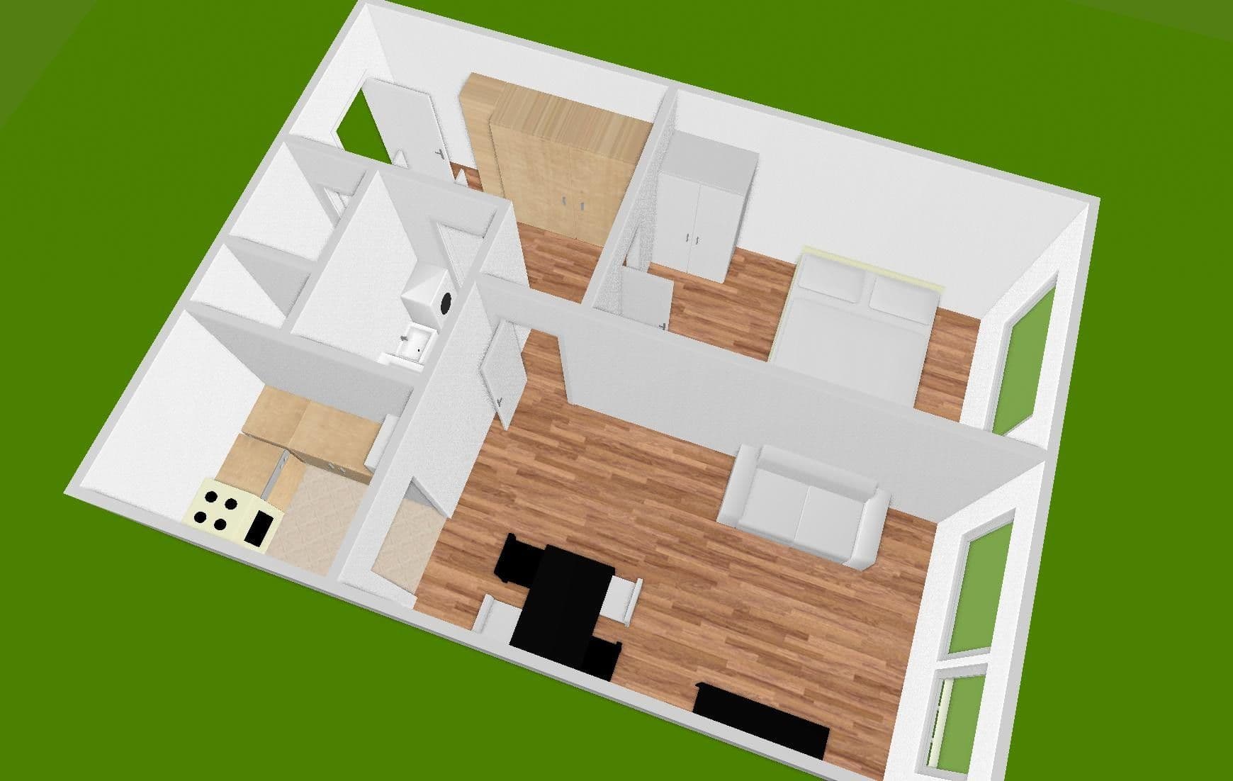 Prenájom bytu 2-izbový 47 m², Frýdlantská, Praha, Praha Prenájom bytu 2-izbový 47 m², Frýdlantská, Praha, Praha