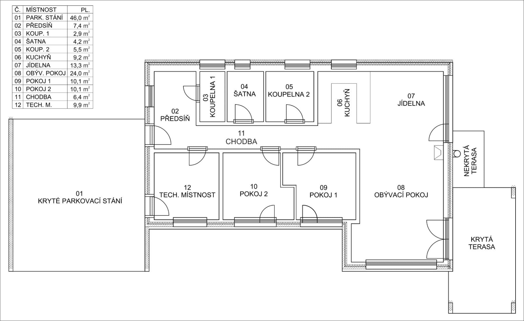 Predaj domu 190 m², pozemek 1.132 m², Bezová, Mukařov, Středočeský kraj Predaj domu 190 m², pozemek 1.132 m², Bezová, Mukařov, Středočeský kraj