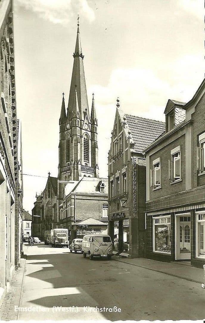 Prenájom nebytového priestoru 85 m², Kirchstraße 12, Emsdetten, Severné Porýnie - Westfálsko Prenájom nebytového priestoru 85 m², Kirchstraße 12, Emsdetten, Severné Porýnie - Westfálsko