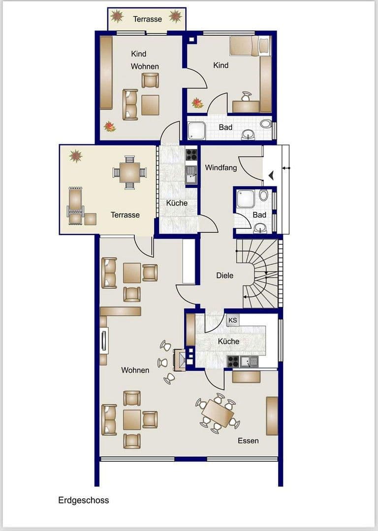 Prenájom domu 215 m², pozemek 599 m², Nauheim, Hesensko Prenájom domu 215 m², pozemek 599 m², Nauheim, Hesensko