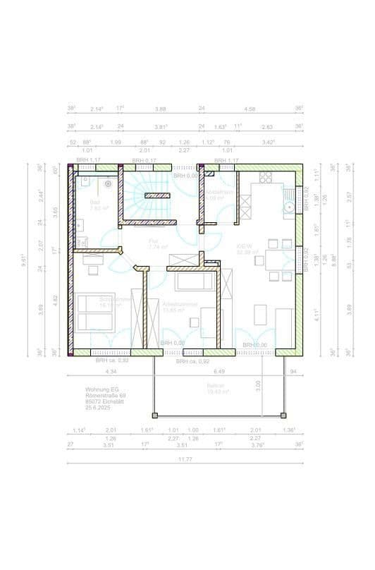Predaj bytu 3-izbový 92 m², Römerstraße, Eichstätt, Bavorsko Predaj bytu 3-izbový 92 m², Römerstraße, Eichstätt, Bavorsko