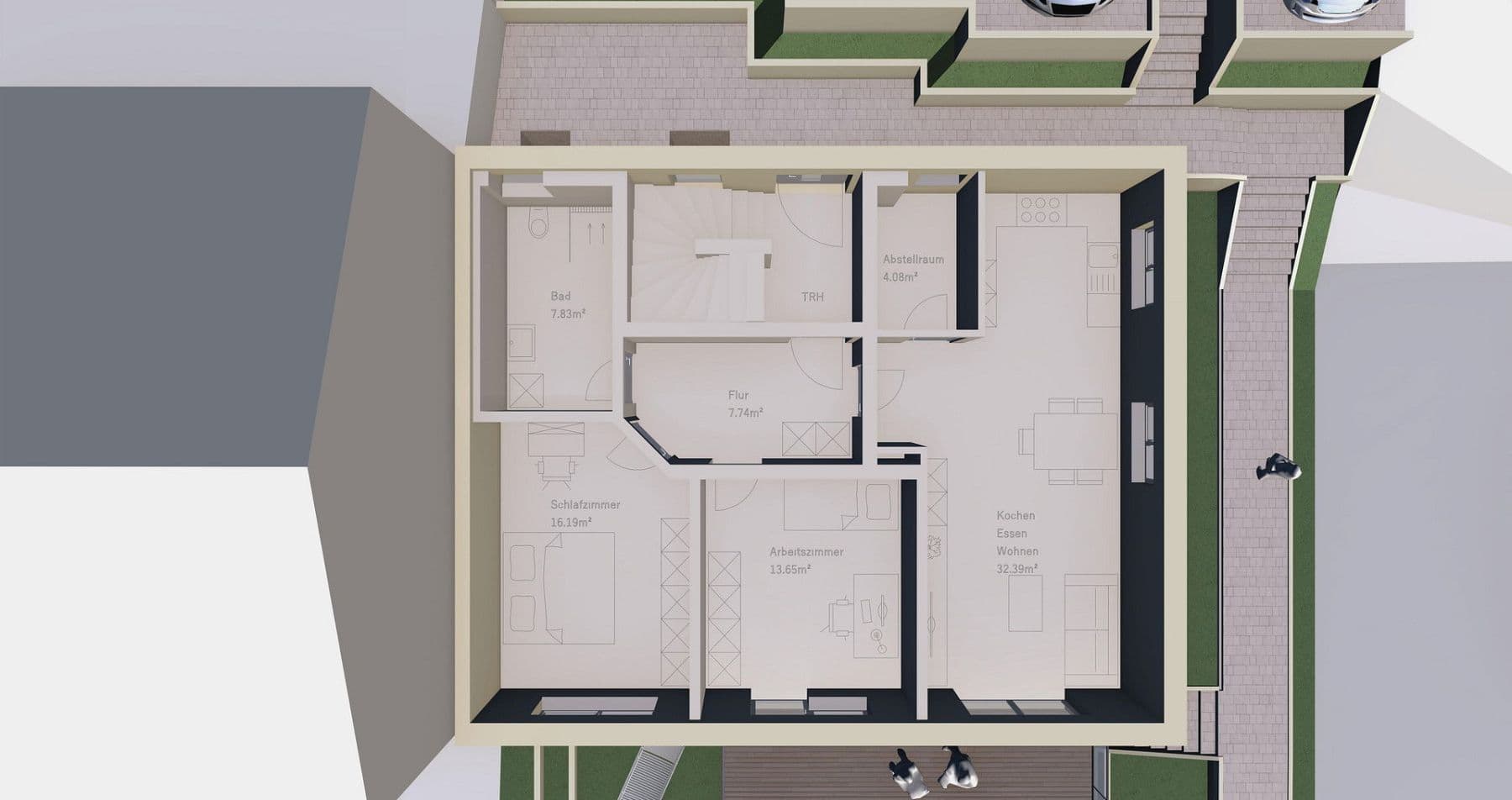 Predaj bytu 3-izbový 92 m², Römerstraße, Eichstätt, Bavorsko Predaj bytu 3-izbový 92 m², Römerstraße, Eichstätt, Bavorsko