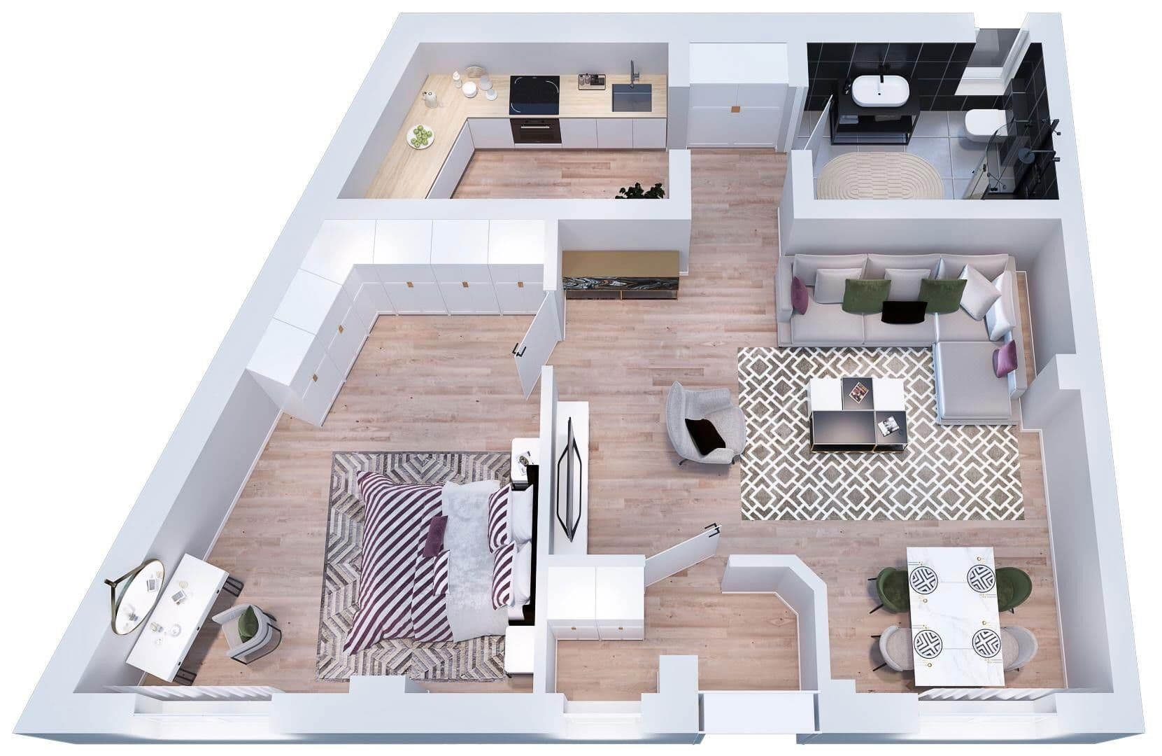 Prenájom bytu 2-izbový 64 m², Friedrich-Heinrich-Allee 3, Kamp-Lintfort, Severné Porýnie - Westfálsko Prenájom bytu 2-izbový 64 m², Friedrich-Heinrich-Allee 3, Kamp-Lintfort, Severné Porýnie - Westfálsko