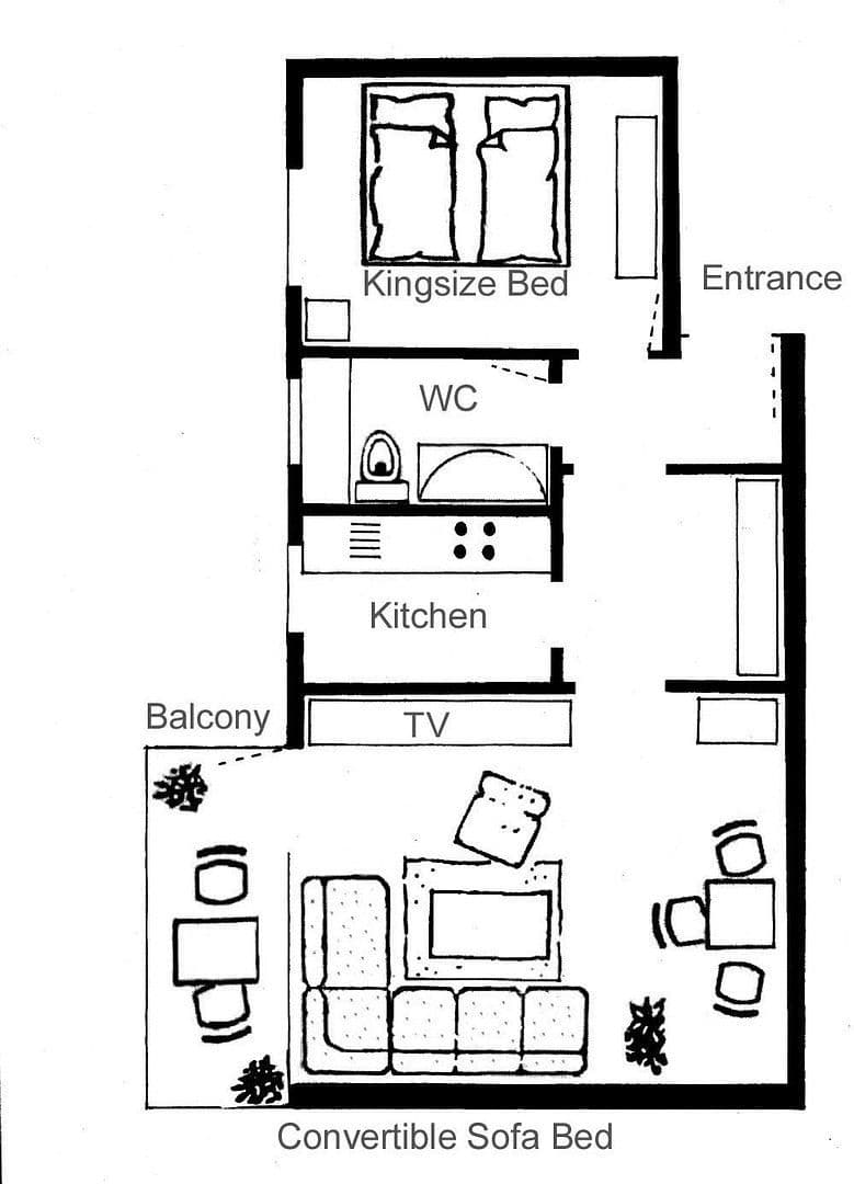 Prenájom bytu 2-izbový 54 m², Hamburg, Hamburg Prenájom bytu 2-izbový 54 m², Hamburg, Hamburg