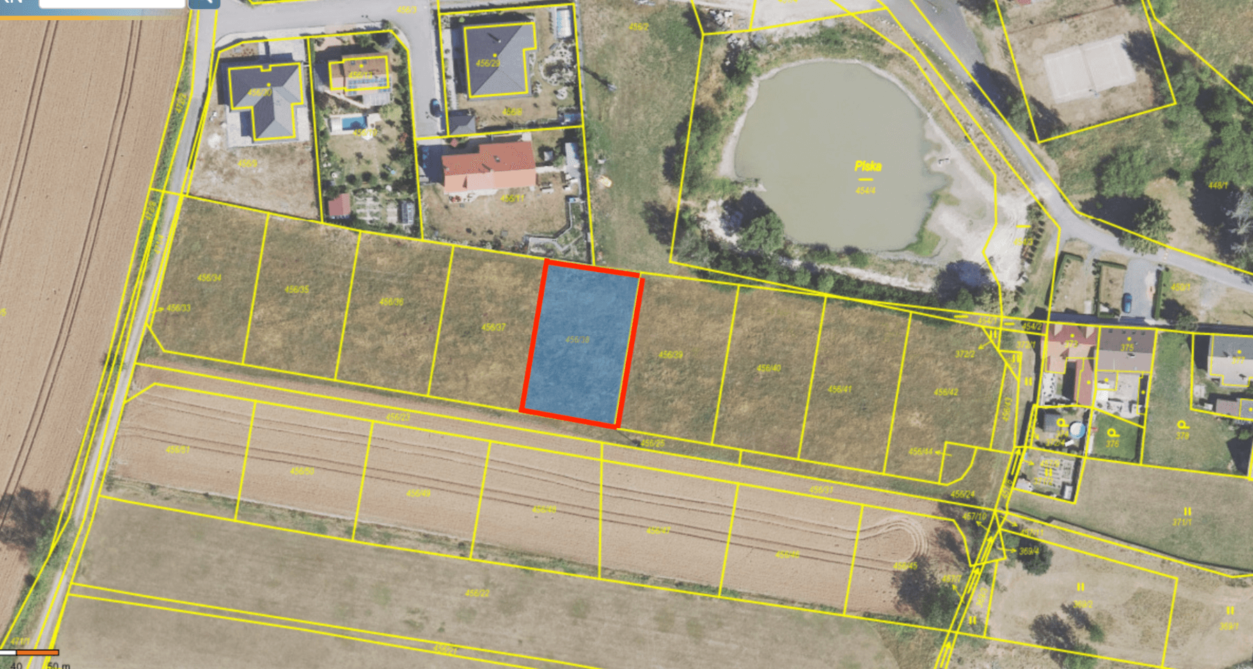 Predaj pozemku 834 m², Mšecké Žehrovice, Středočeský kraj Predaj pozemku 834 m², Mšecké Žehrovice, Středočeský kraj