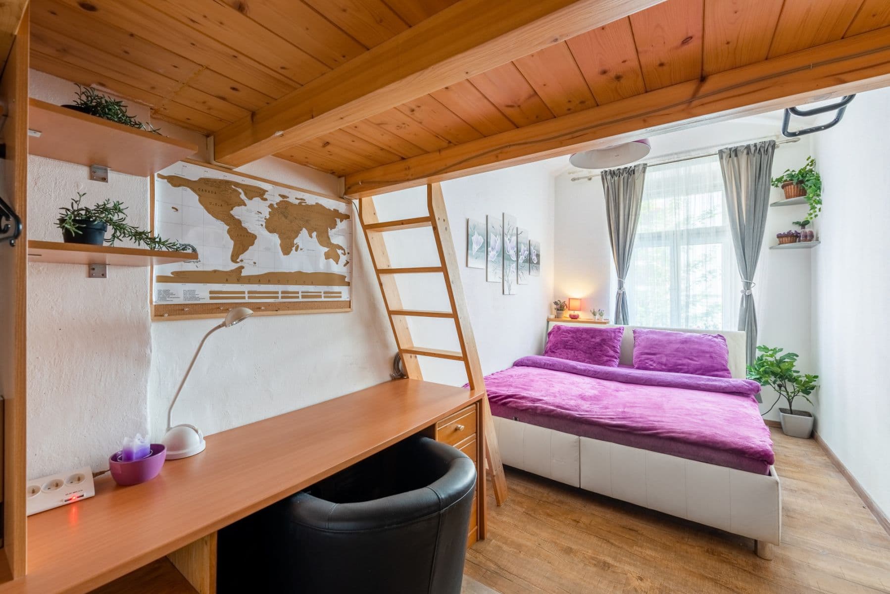 Prenájom bytu 45 m², Táboritská, Praha, Praha Prenájom bytu 45 m², Táboritská, Praha, Praha