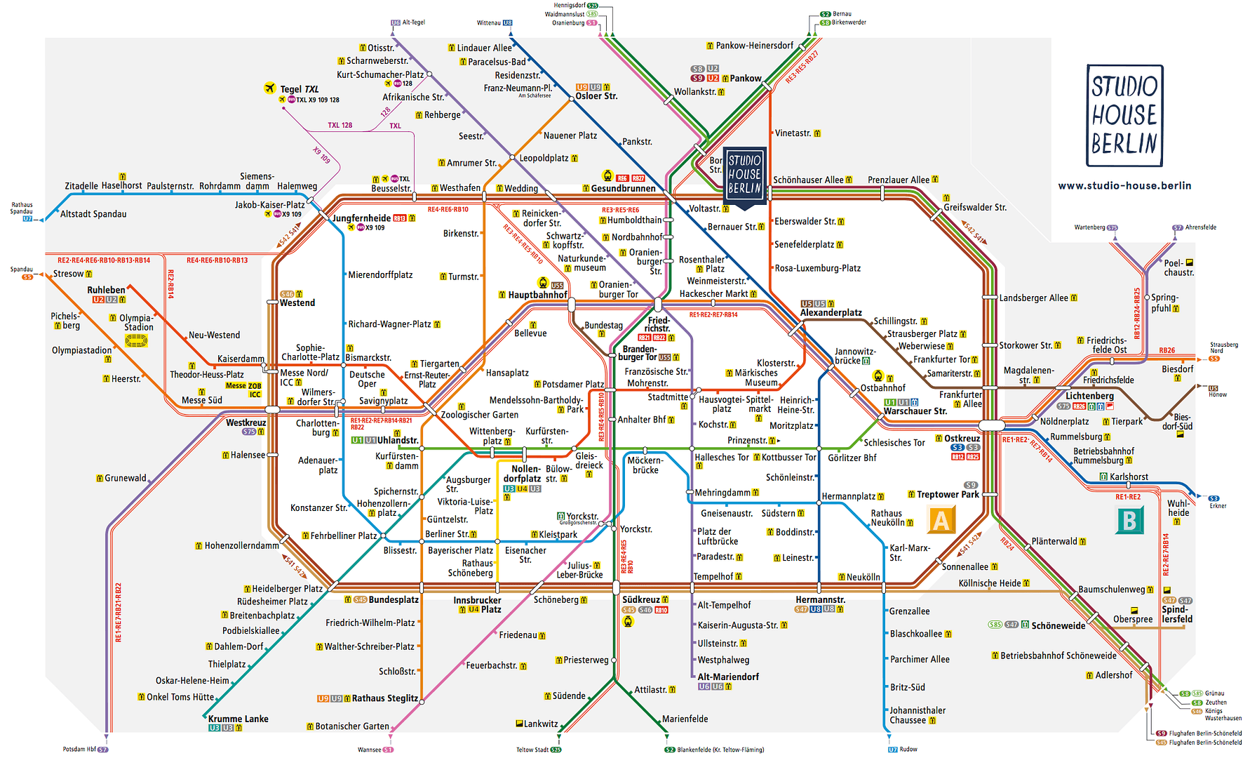 Prenájom bytu 1-izbový 21 m², Berlin, Berlín Prenájom bytu 1-izbový 21 m², Berlin, Berlín