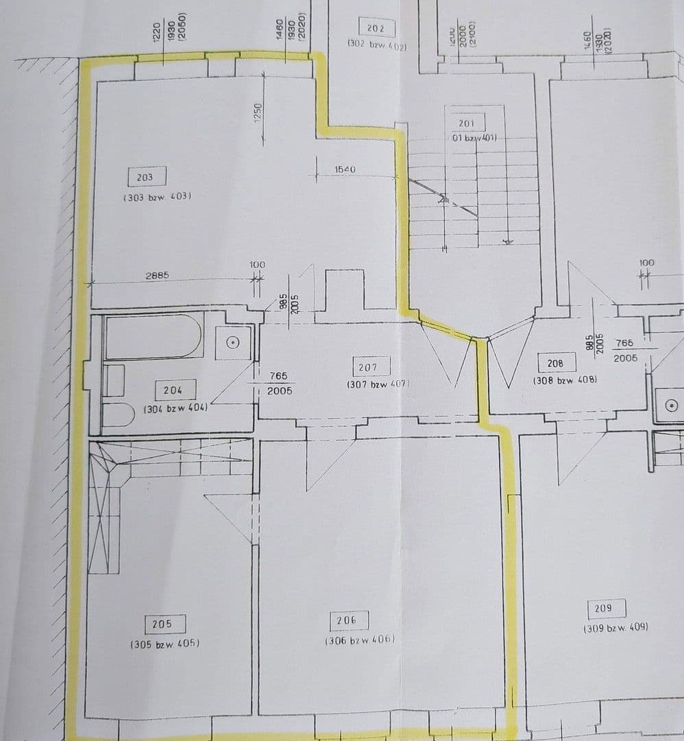 Prenájom bytu 2-izbový 73 m², Erfurt, Durínsko Prenájom bytu 2-izbový 73 m², Erfurt, Durínsko