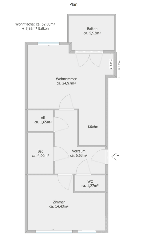Predaj bytu 2-izbový 54 m², Attemsgasse, Wien, Viedeň Predaj bytu 2-izbový 54 m², Attemsgasse, Wien, Viedeň