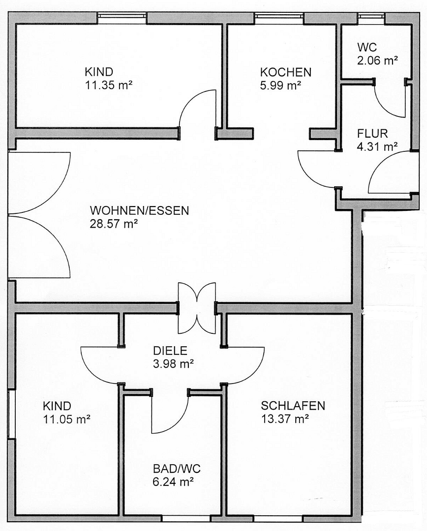 Predaj bytu 4-izbový 88 m², Aiglsbach, Bavorsko Predaj bytu 4-izbový 88 m², Aiglsbach, Bavorsko
