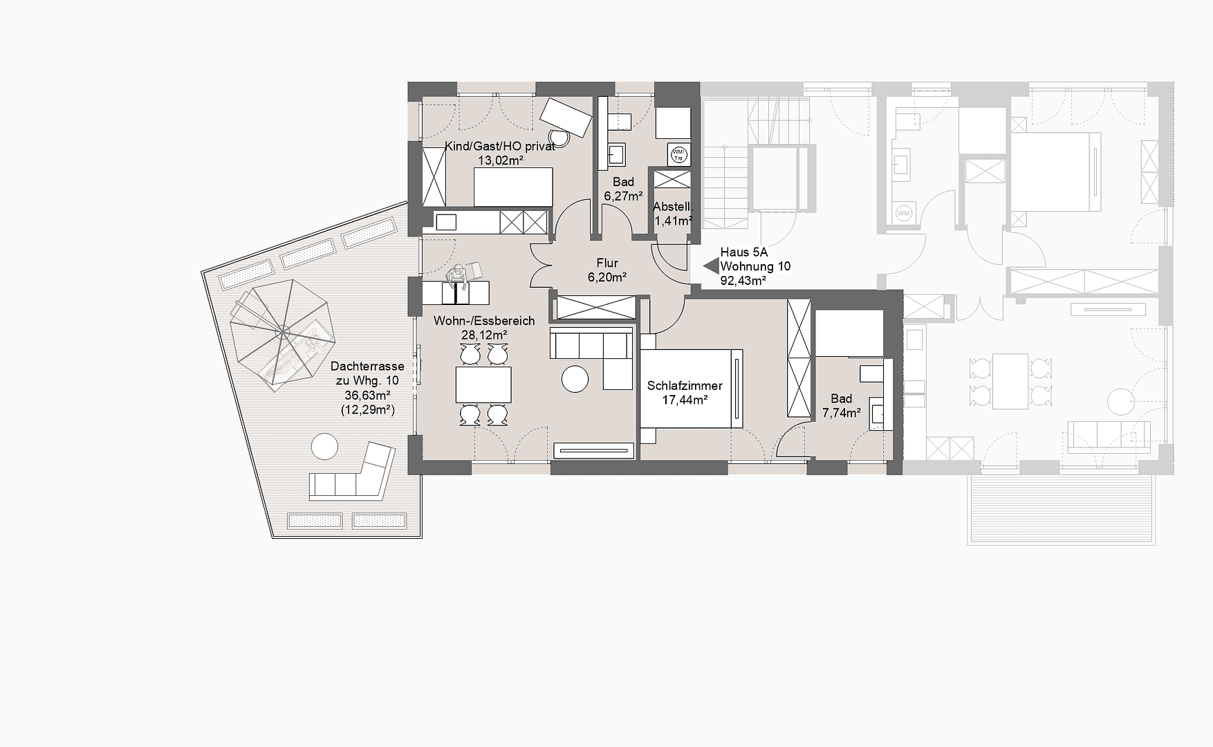Predaj bytu 3-izbový 93 m², Grafing bei München, Bavorsko Predaj bytu 3-izbový 93 m², Grafing bei München, Bavorsko