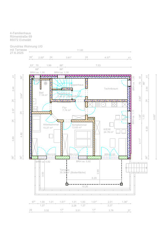 Predaj bytu 3-izbový 86 m², Römerstraße, Eichstätt, Bavorsko Predaj bytu 3-izbový 86 m², Römerstraße, Eichstätt, Bavorsko