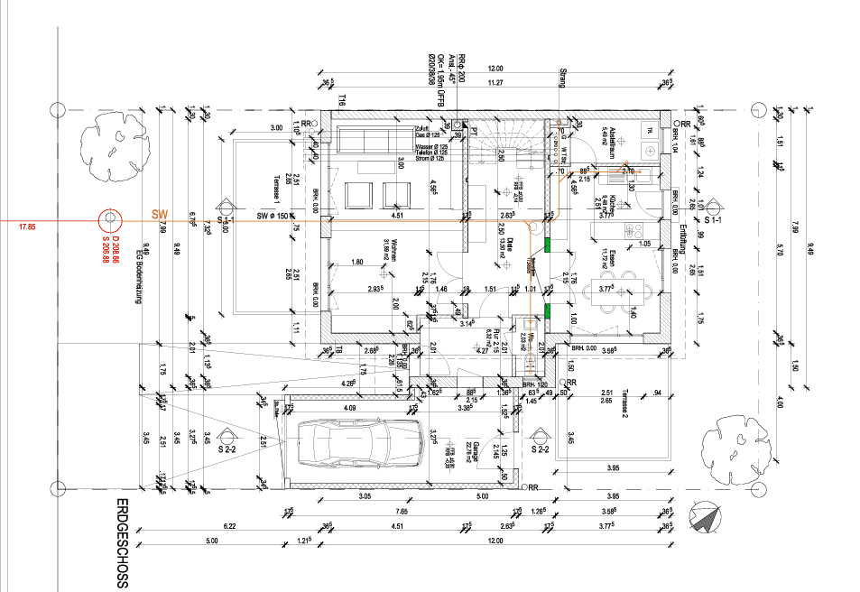 Predaj domu 220 m², pozemek 304 m², Kalkofenstr, 5, Umkirch, Bádensko-Wurttembersko Predaj domu 220 m², pozemek 304 m², Kalkofenstr, 5, Umkirch, Bádensko-Wurttembersko