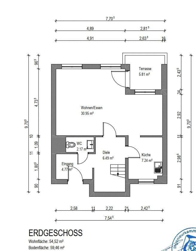 Predaj bytu 3-izbový 101 m², Goethestr., Konz, Porýnie-Falcko Predaj bytu 3-izbový 101 m², Goethestr., Konz, Porýnie-Falcko