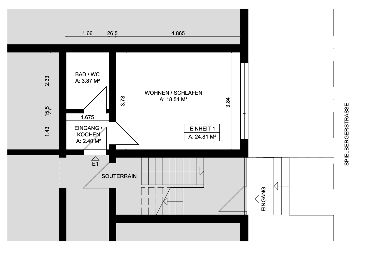 Predaj bytu 1-izbový 25 m², Spielbergerstraße 32, Stuttgart, Bádensko-Wurttembersko Predaj bytu 1-izbový 25 m², Spielbergerstraße 32, Stuttgart, Bádensko-Wurttembersko