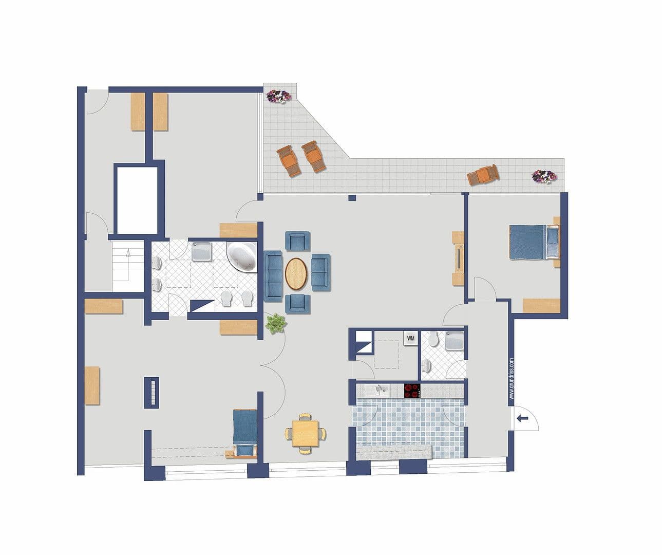 Predaj bytu 5-izbový 198 m², Albrechtstraße, Berlin, Berlín Predaj bytu 5-izbový 198 m², Albrechtstraße, Berlin, Berlín
