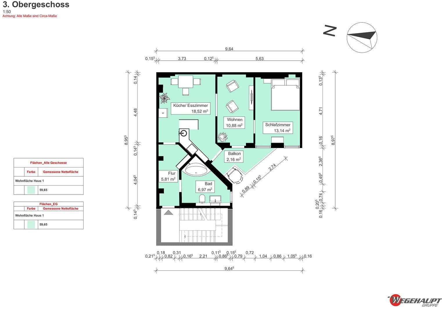Prenájom bytu 3-izbový 57 m², Abendstr. 16b, Magdeburg, Sasko-Anhaltsko Prenájom bytu 3-izbový 57 m², Abendstr. 16b, Magdeburg, Sasko-Anhaltsko