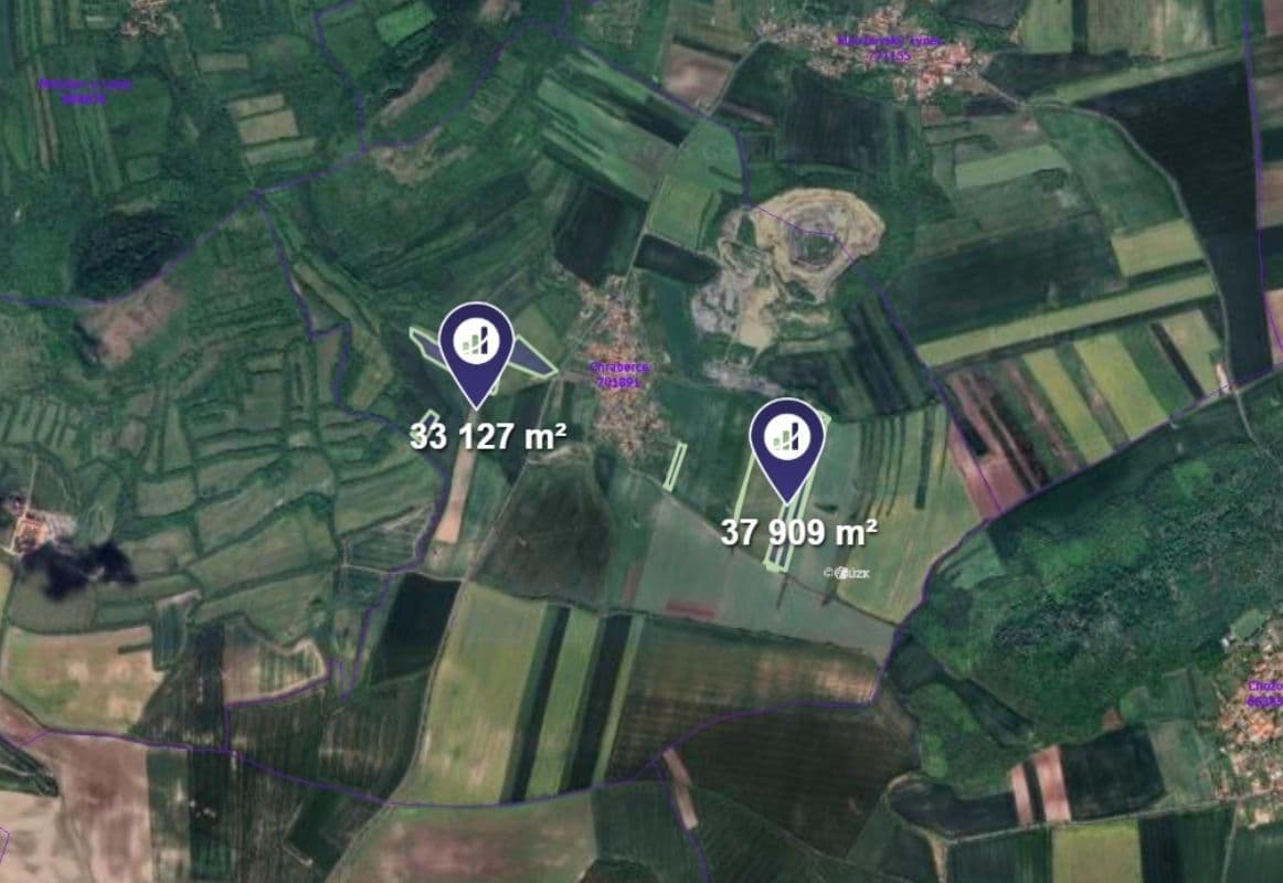 Predaj pozemku 71.036 m², Chraberce, Ústecký kraj Predaj pozemku 71.036 m², Chraberce, Ústecký kraj