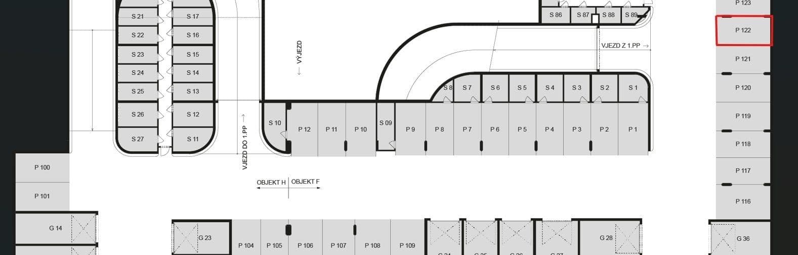 Prenájom garáže 15 m², Poděbradská, Praha, Praha Prenájom garáže 15 m², Poděbradská, Praha, Praha