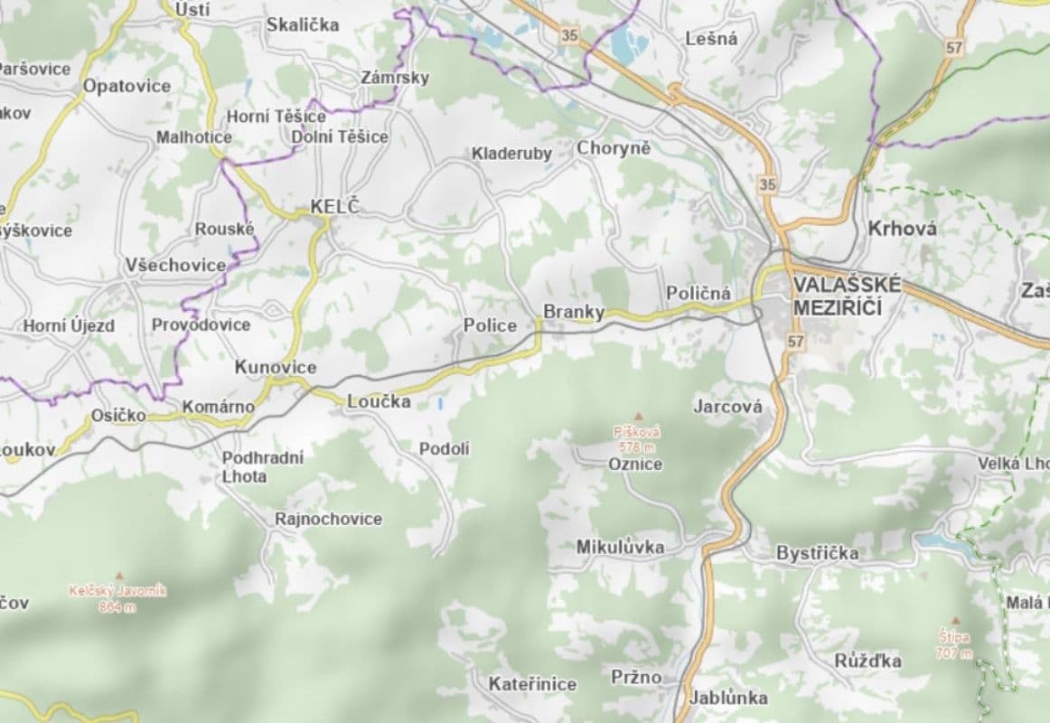 Predaj pozemku 5.510 m², Police, Zlínský kraj Predaj pozemku 5.510 m², Police, Zlínský kraj