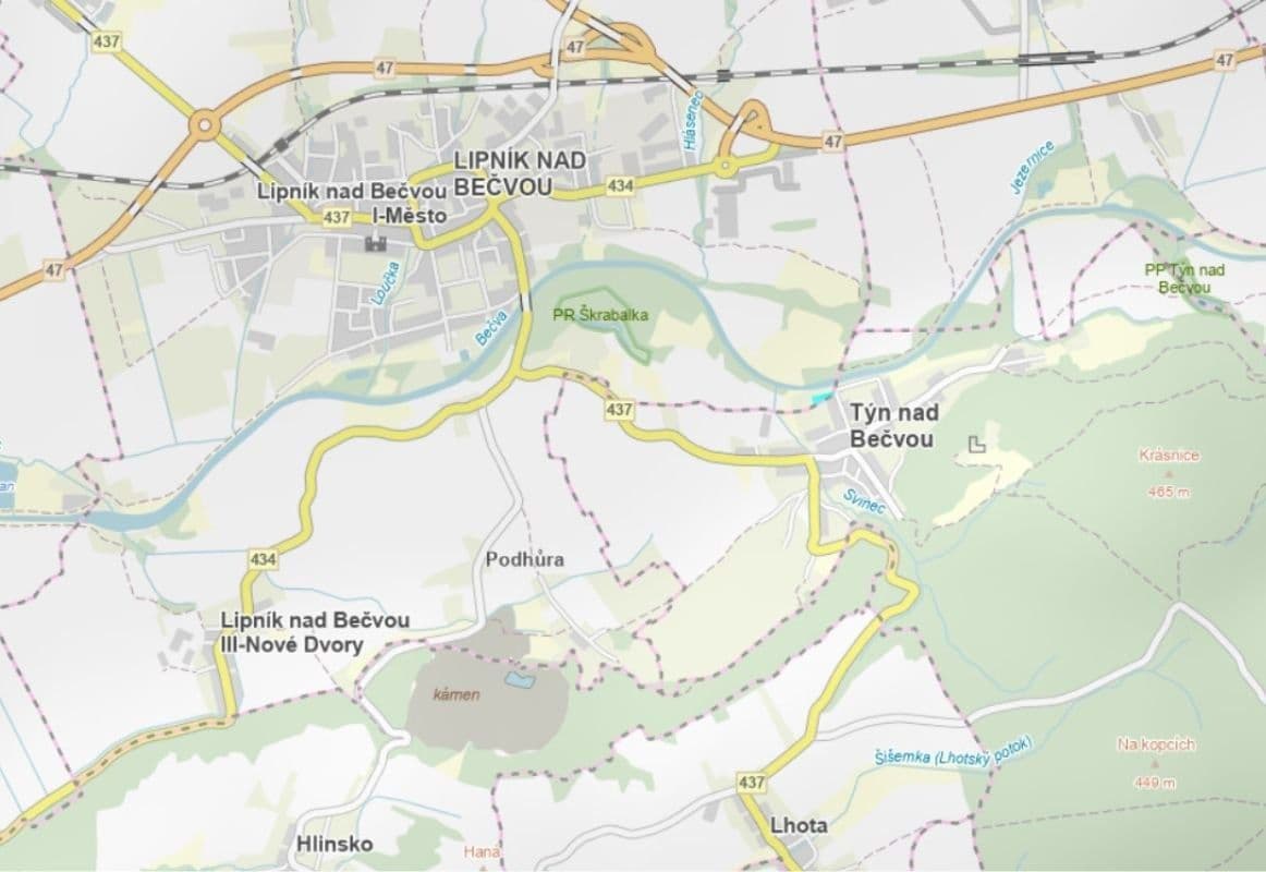 Predaj pozemku 2.791 m², Lipník nad Bečvou, Olomoucký kraj Predaj pozemku 2.791 m², Lipník nad Bečvou, Olomoucký kraj