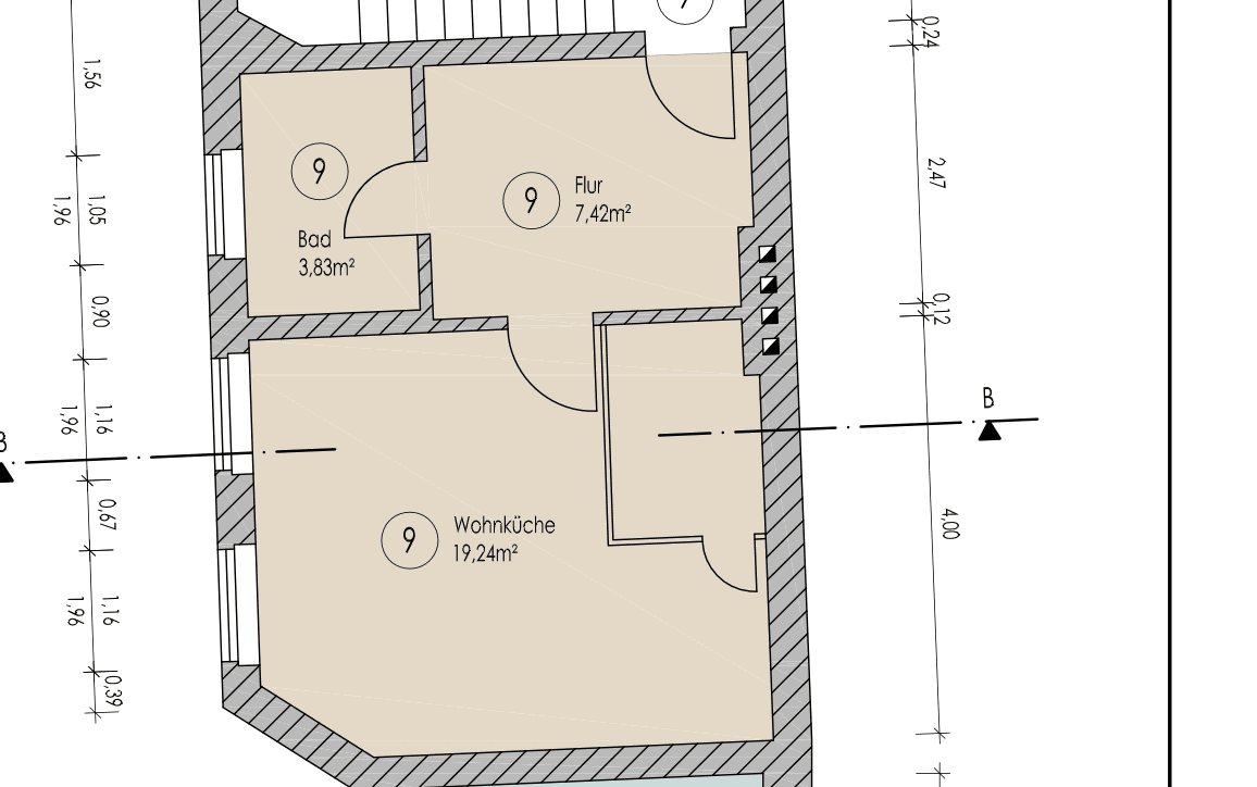 Prenájom bytu 1-izbový 33 m², Fürstenwalde/Spree, Brandenbursko Prenájom bytu 1-izbový 33 m², Fürstenwalde/Spree, Brandenbursko