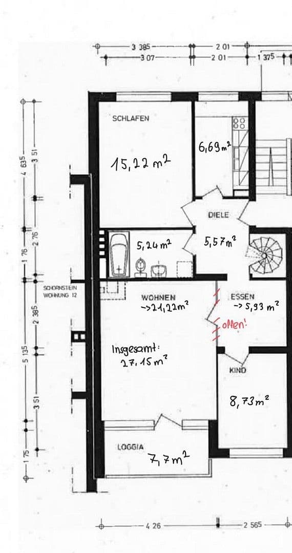Prenájom bytu 3-izbový 89 m², Kimbernstraße, Hamburg, Hamburg Prenájom bytu 3-izbový 89 m², Kimbernstraße, Hamburg, Hamburg