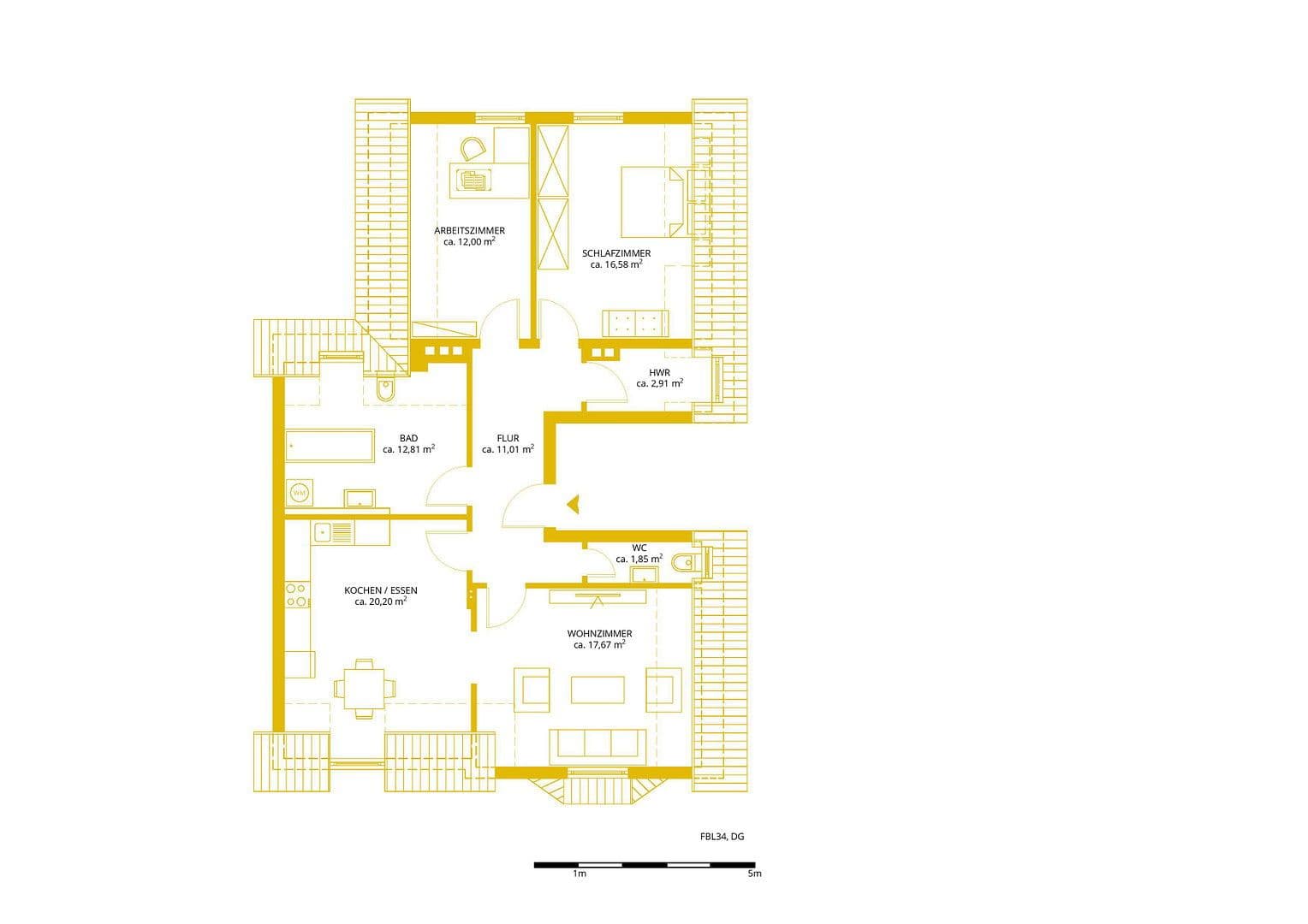Prenájom bytu 3-izbový 92 m², Leonhardstraße 34, Friedberg (Hessen), Hesensko Prenájom bytu 3-izbový 92 m², Leonhardstraße 34, Friedberg (Hessen), Hesensko