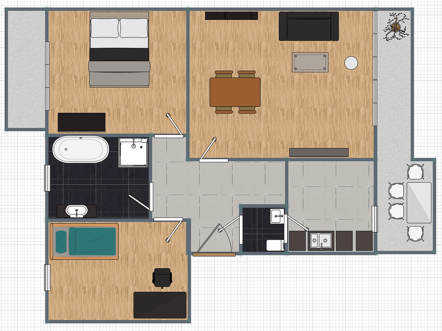Prenájom bytu 3-izbový 86 m², Plievierpark 12, München, Bavorsko Prenájom bytu 3-izbový 86 m², Plievierpark 12, München, Bavorsko